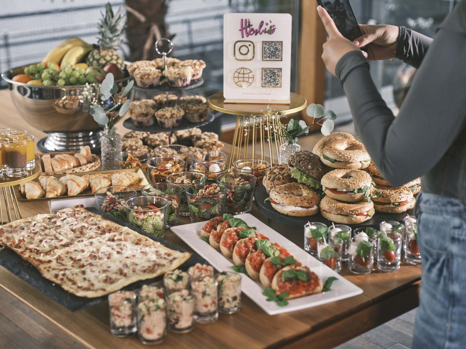 Buffet von Herbi’s Catering in Ludwigsburg