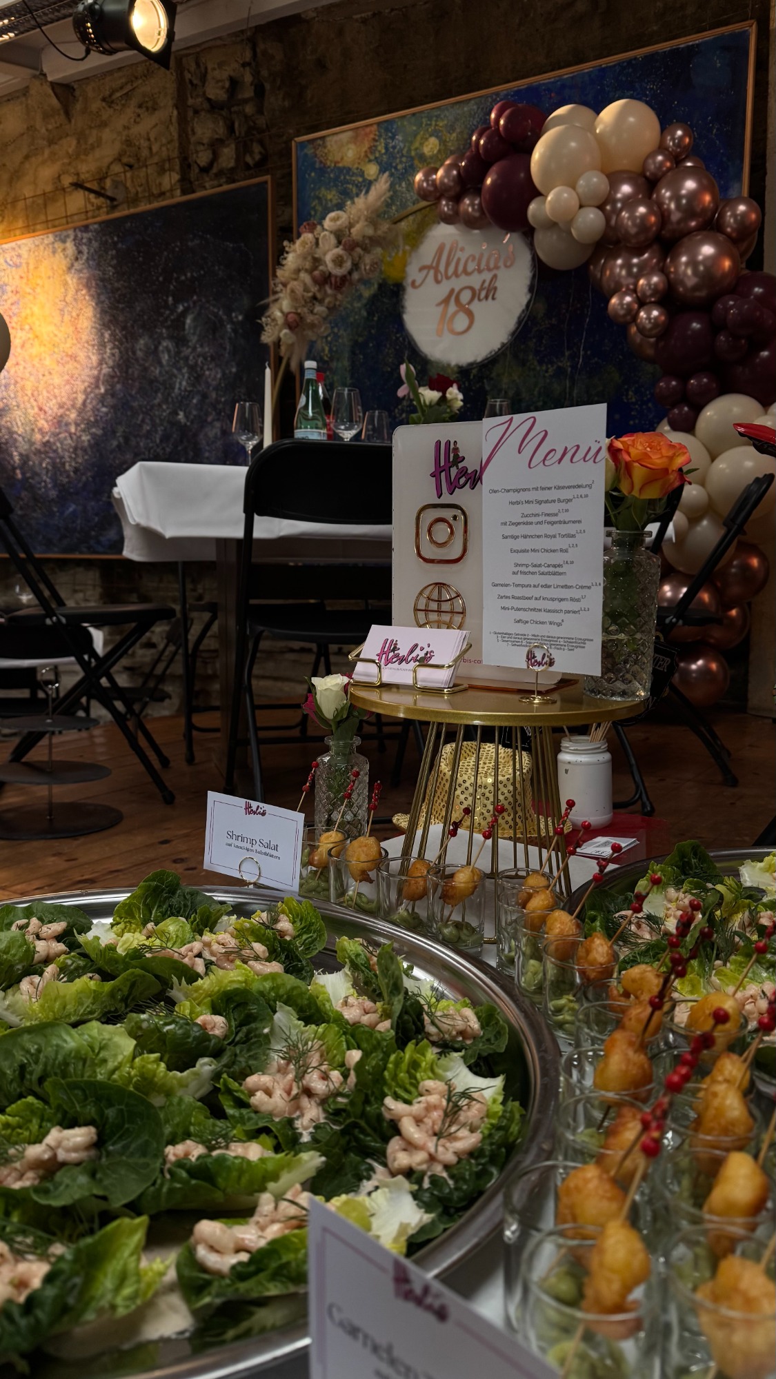 Fingerfood-Buffet von Herbi’s Catering in Ludwigsburg